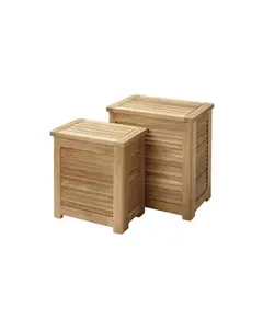 Cinas, Classic Tvättkorg 55 cm Teak