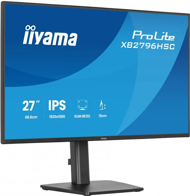 27″ iiyama ProLite XB2796HSC - 27″ | 1920×1080 | 144Hz | IPS | USB-C 65W
