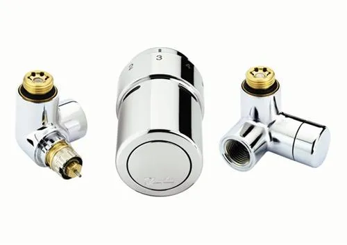 Danfoss RTX ventilsats vänster krom