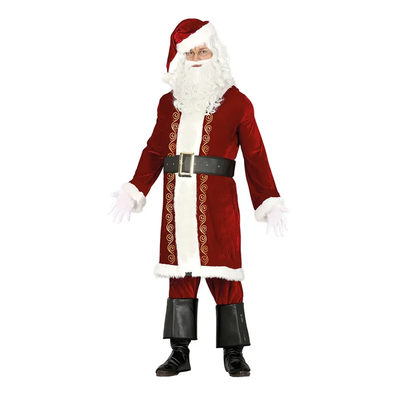 Tomtedräkt Velour Maskeraddräkt – Small