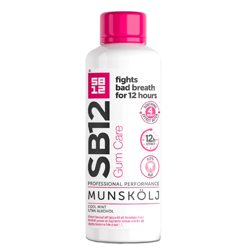 SB12 gum care 0.2% munskölj 500 ml