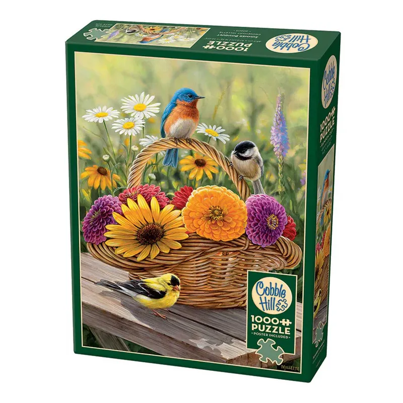 Pussel – Summer bouquet, 1000 bitar