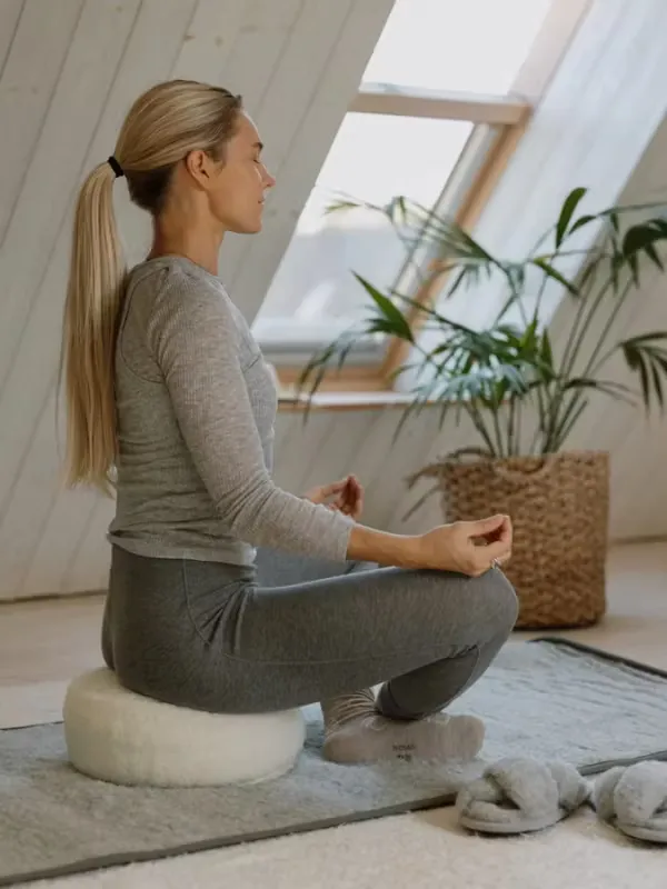 Meditationskudde i Ull – 100% merinoull
