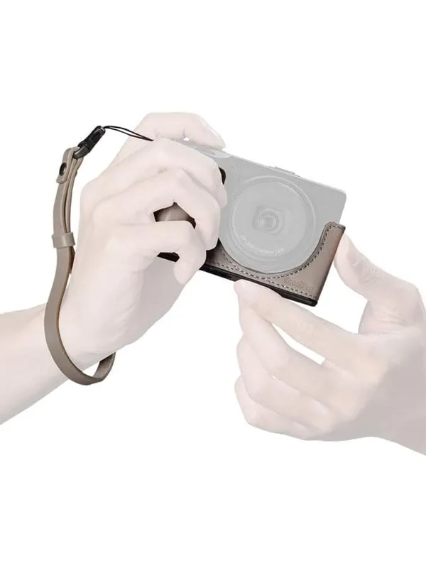 SmallRig 5677 Leather Case Kit for RICOH GR IV / GR III / GR IIIx / GR III HDF / GR IIIx HDF (Grey)