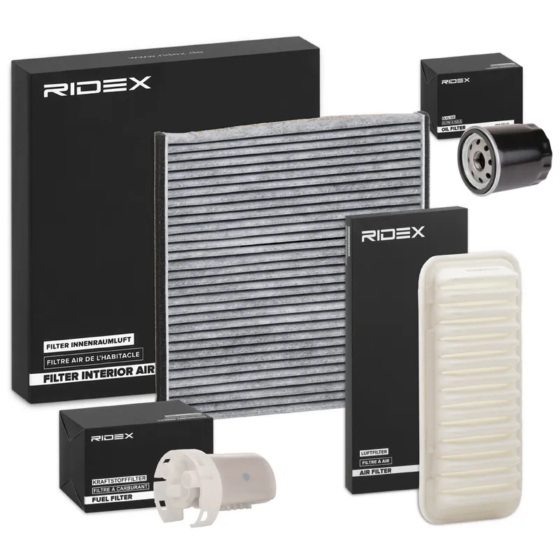 Filtersats RIDEX 4055F0754
