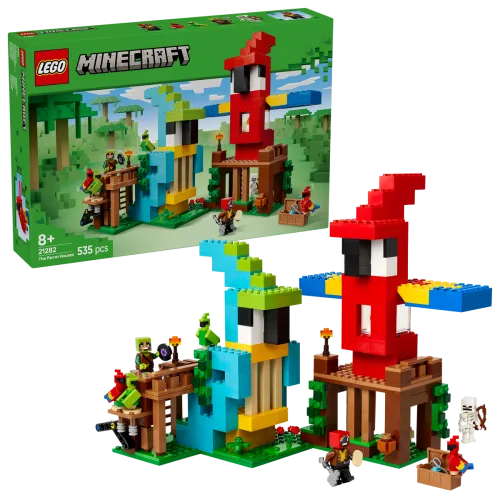 LEGO Minecraft 21282 Papegojhusen