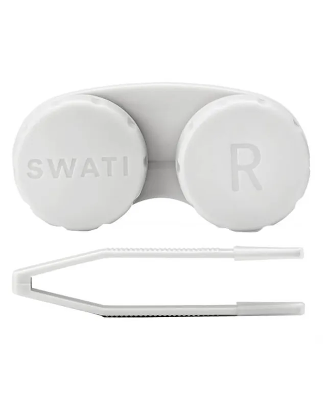 SWATI Lens Case & Tweezers