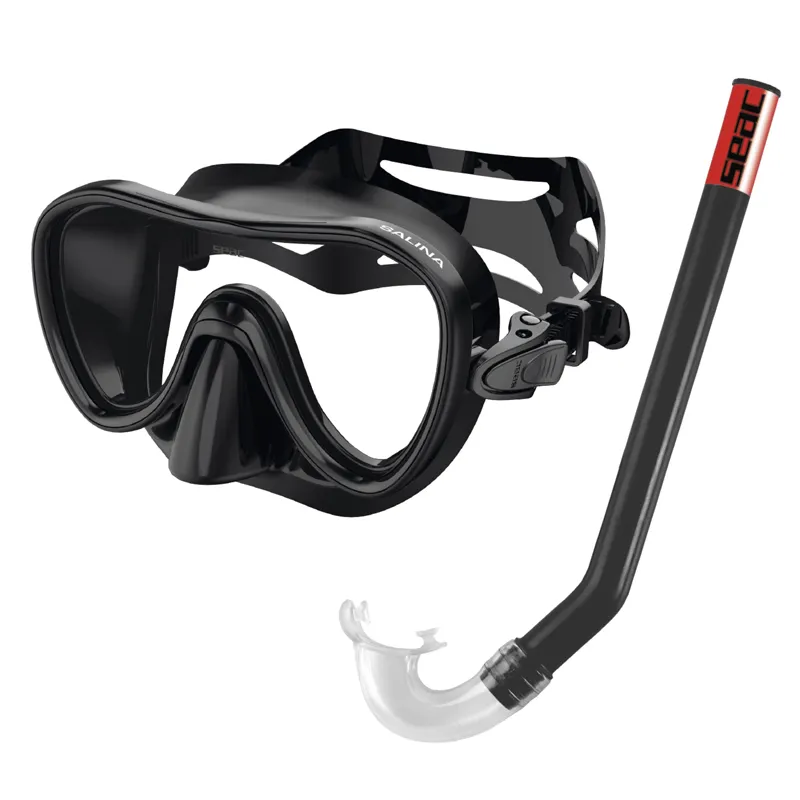 Seac Snorkelset Salina SLT Black