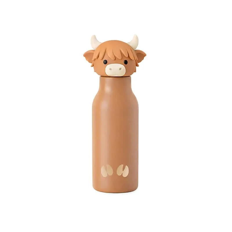 ZAZU Highlander Thermo Vattenflaska 400 ml, Brun