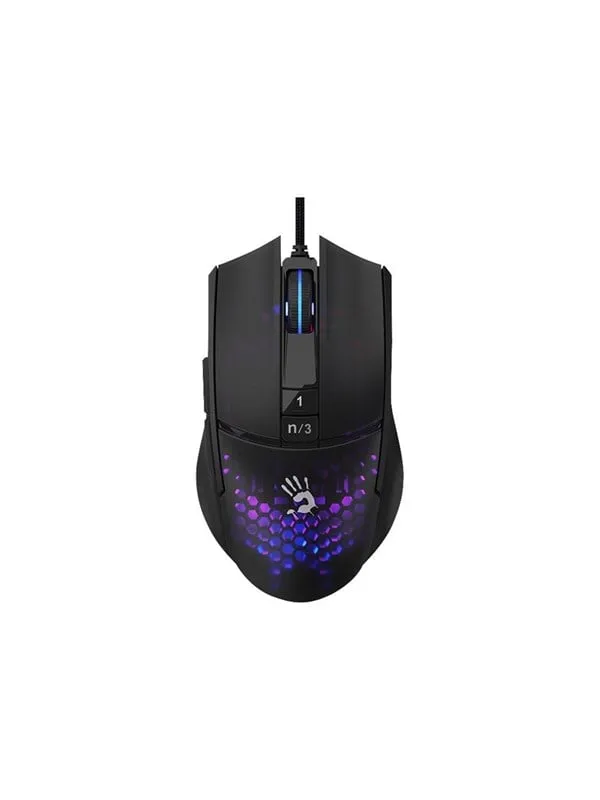 A4Tech Bloody L65 MAX - Mouse - 7 knappar - Svart