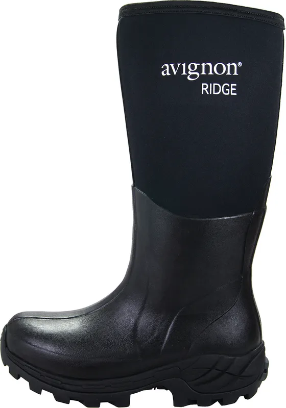 Avignon Unisex Ridge High Basic Black (#0479)