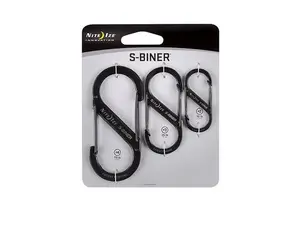 Nite Ize S-biner Dual 3-pack karbinhake