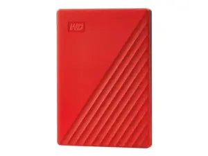 WD My Passport - Extern Hårddisk - 2TB - Röd