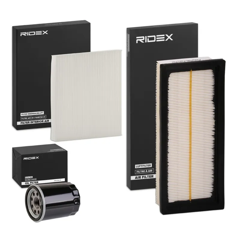 Filtersats RIDEX 4055F3019