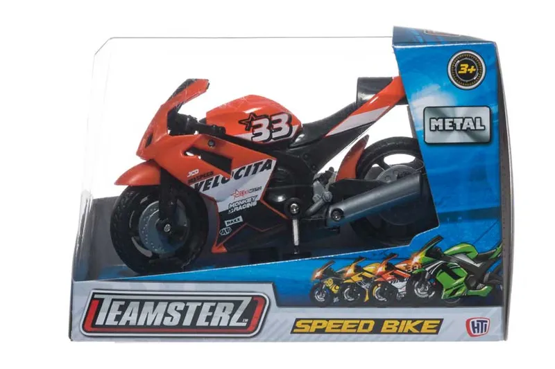 Motorcykel 10 cm Orange (Utgått)