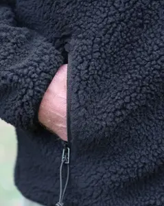 Brandit Teddyfleece-jacka Svart (#2459)