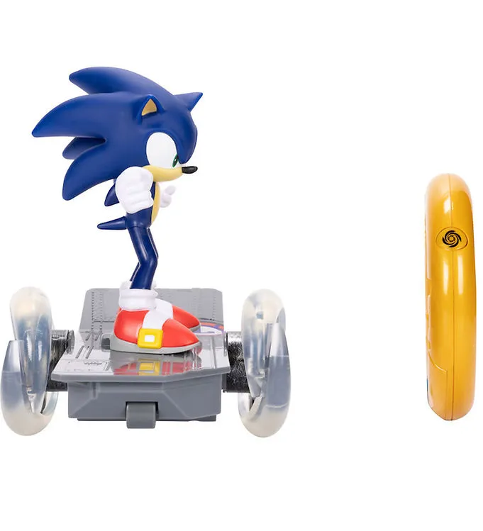 Sonic Speed Radiostyrd Skateboard med Figur