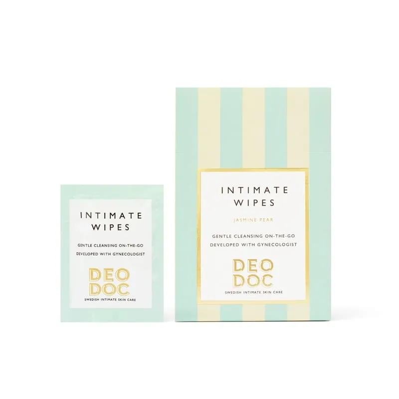DeoDoc Jasmine Pear Intimate Deowipes 10 pcs 10 st