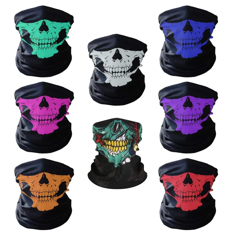 Skelett Mask / Scarf / Halsduk | Halloween – Skeleton Mask