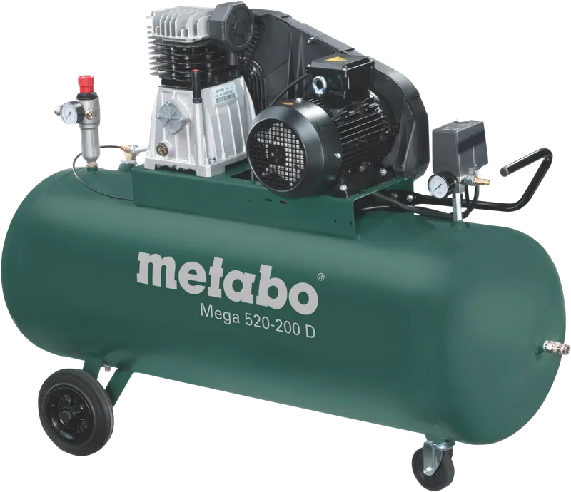 Metabo Mega 520-200 D Kompressor 200 liter