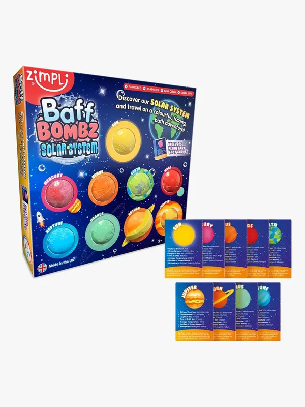 Baff Bombz Planeter Zimpli Kids