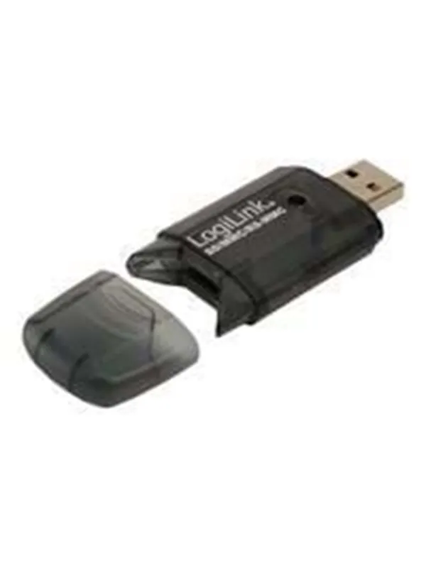 LogiLink USB-kortläsare SD / MMC Svart