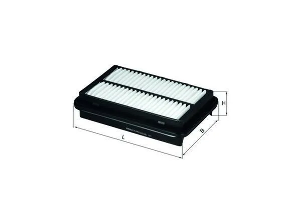 Luftfilter MAHLE LX 2863