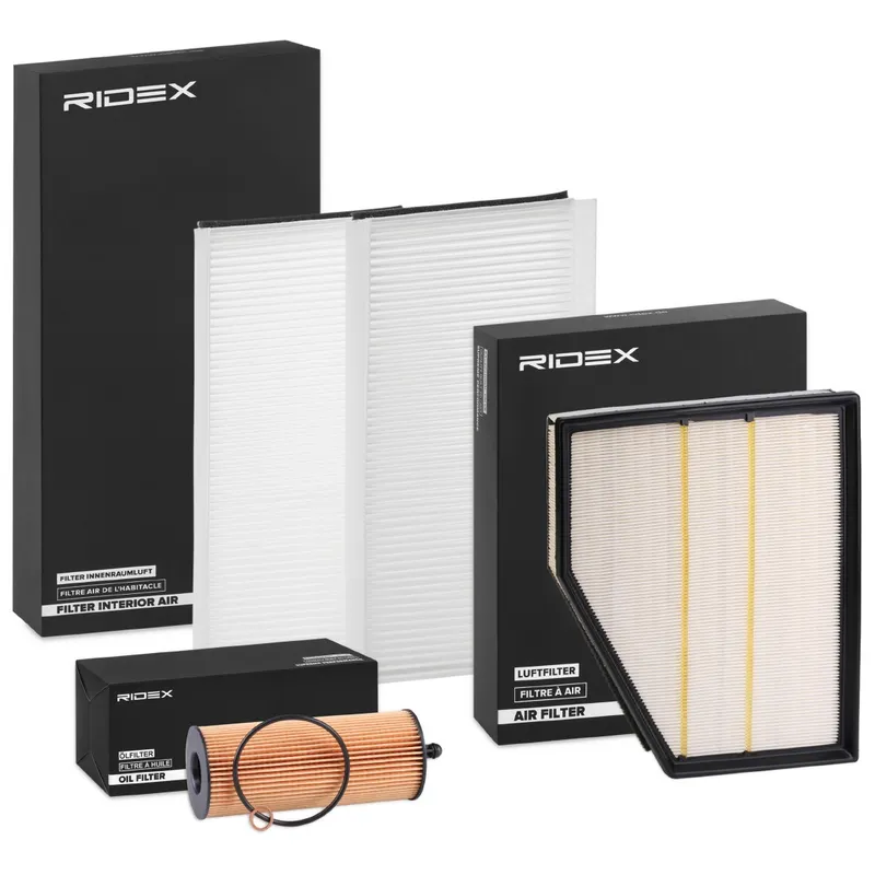 Filtersats RIDEX 4055F19877