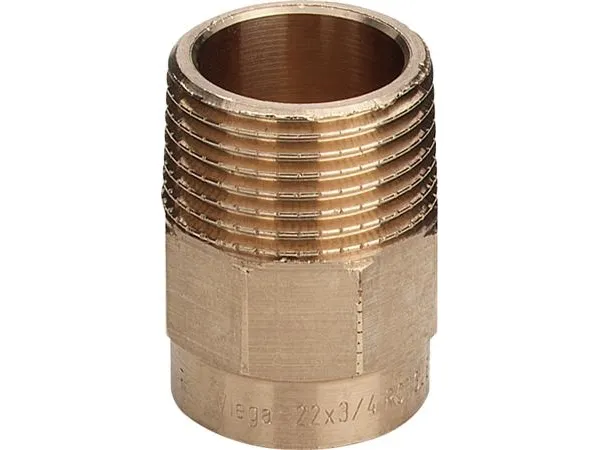 Viega Transition sleeve/nipple 28 mm x 3/4″ gunmetal