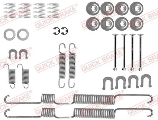 Monteringssats, bromsbackar QUICK BRAKE 105-0698