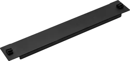 Prokord Täckpanel 1u 10″ Svart Snap-in