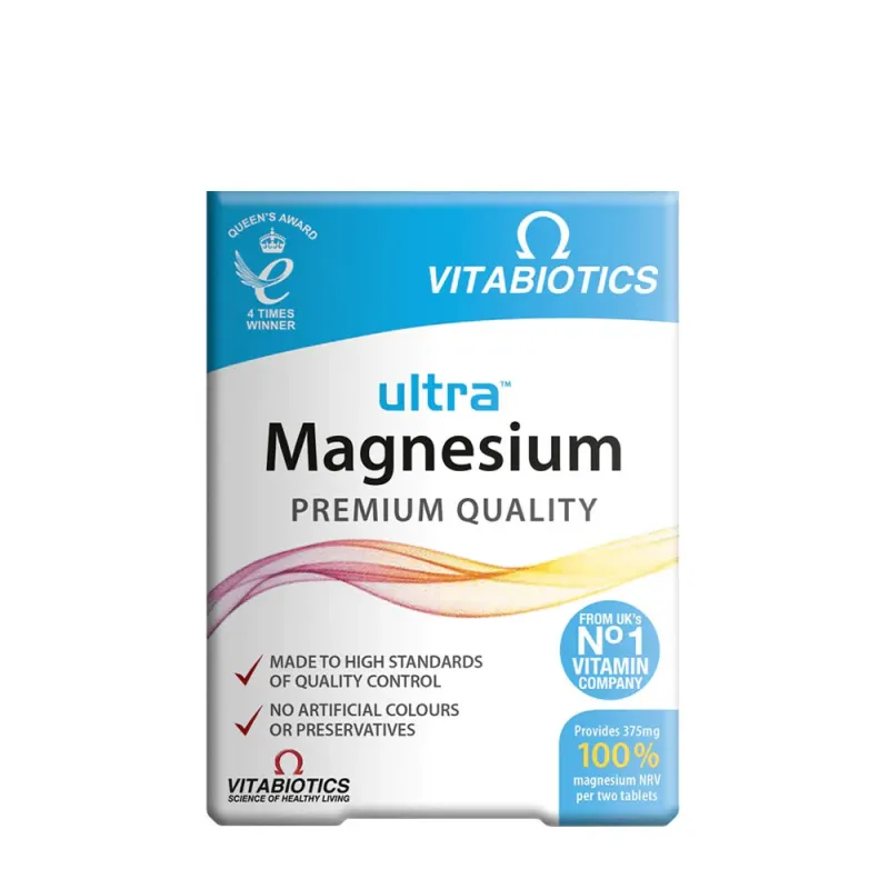 Vitabiotics – Ultra Magnesium, 60 tabletter
