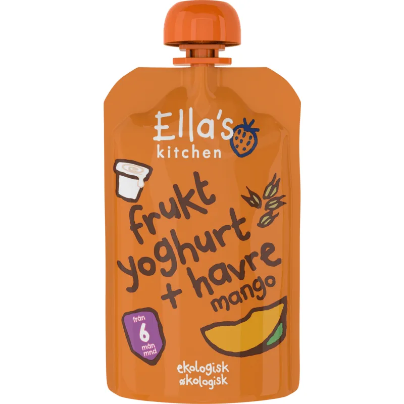 Ella’s Kitchen Frukt Yogurt + Havre Mango 100 g