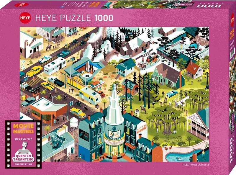 Pussel – Art Movie Masters: Quentin Tarantino 1000 Bitar