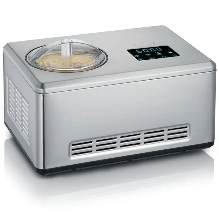 SEVERIN Glassmaskin EZ 7406 - ice cream maker - brushed stainless steel