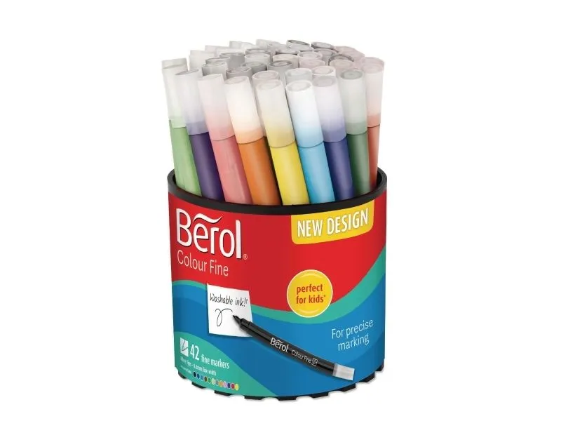Tuschpennor Berol Fine 42 st/fp