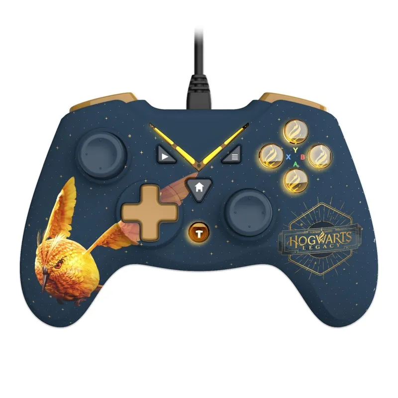 Freaks And Geeks - Harry Potter - Wired Controller for Xbox One/ PC with 3M Câble - Golden Vivet