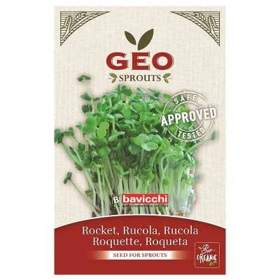 GEO GREENS - ekologisk ruccolafrön för groning 30 g