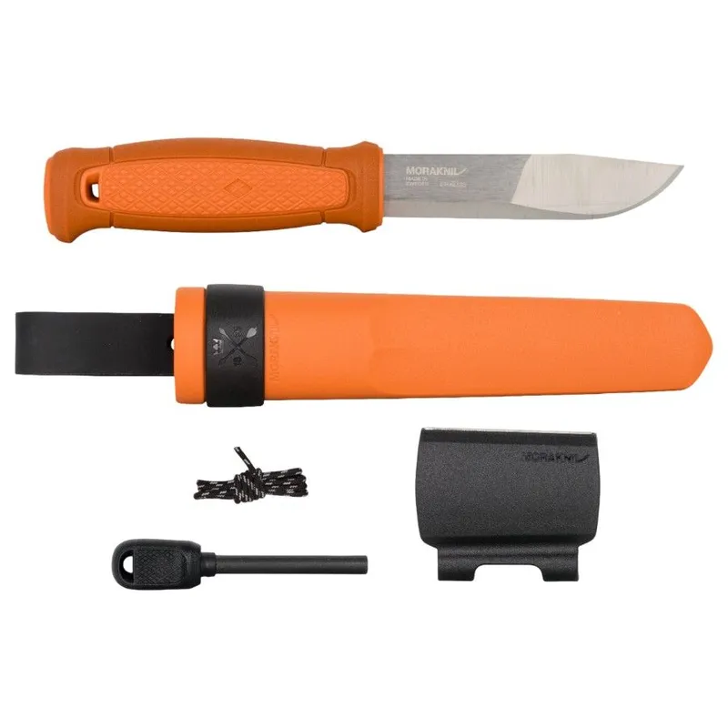 Mora Kansbol With Survival Kit (S) Burnt Orange