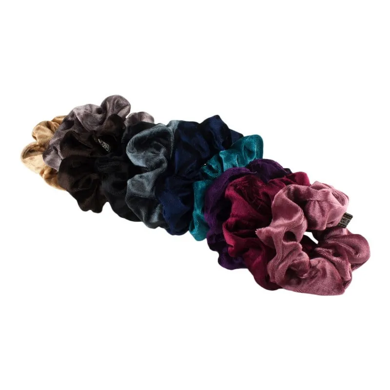 3x Hårsnoddar / Scrunchies i Sammet