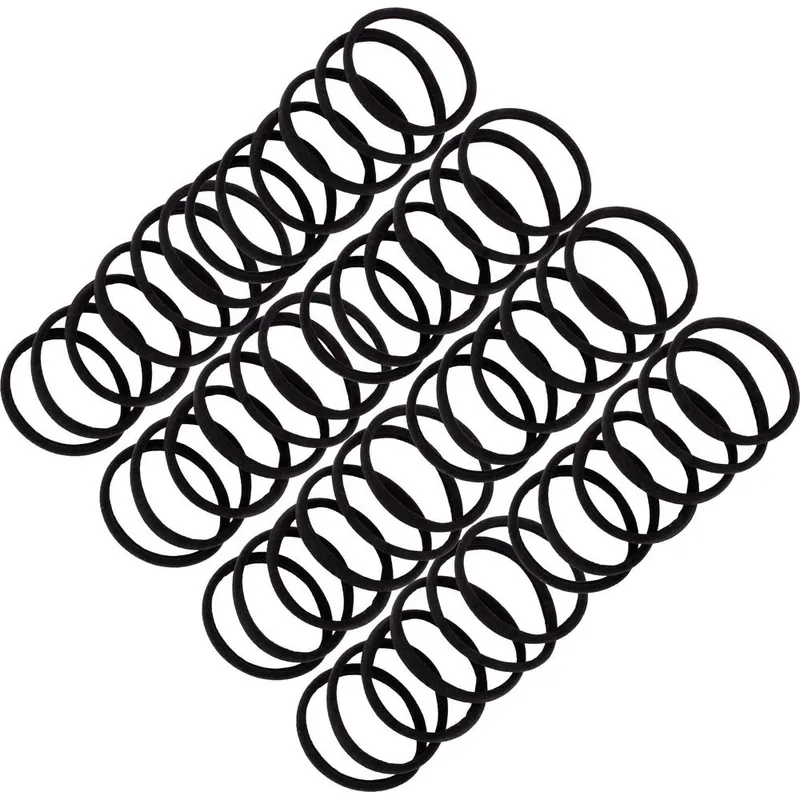 Ibero Hair Ties Black 50 st