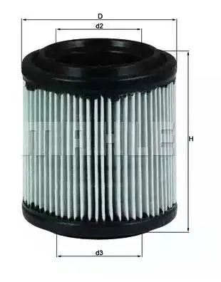 Luftfilter MAHLE LX 279