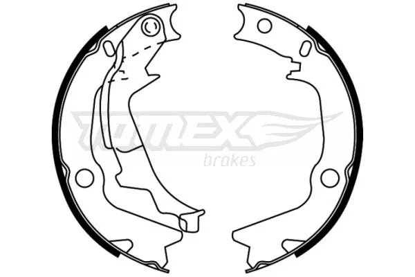 Bromsbacksats TOMEX brakes TX 22-53