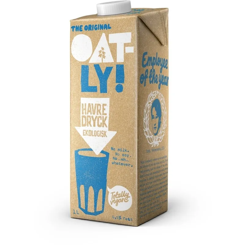 Havredryck Oatly Ekologisk KRAV 1 liter