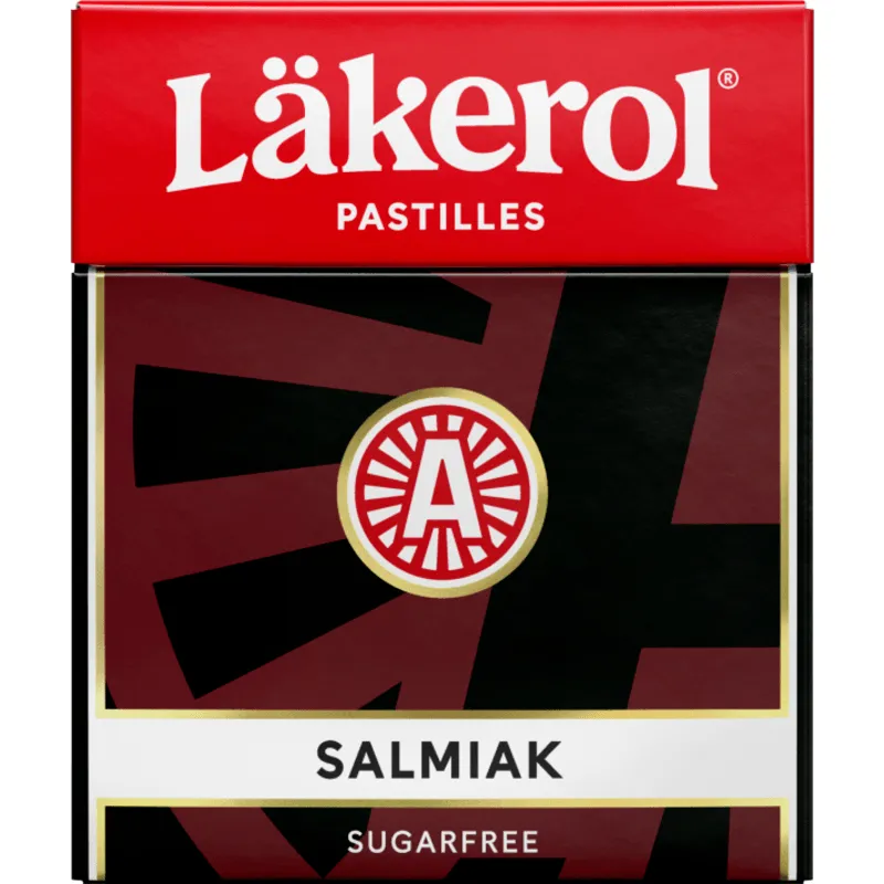 Läkerol Salmiak Tablettask Sockerfri