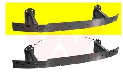 Stötfångarbalk VAN WEZEL 0628560