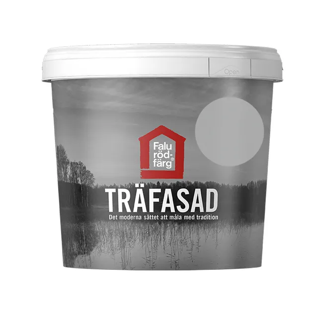 FALU RÖDFÄRG TRÄFASAD GRÅ 1L | Beijerbygg Byggmaterial