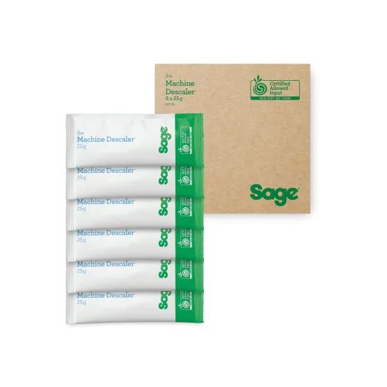 Sage avkalkningsmedel i pulverform för kaffebryggare, 6 x 25 g (SCC101)