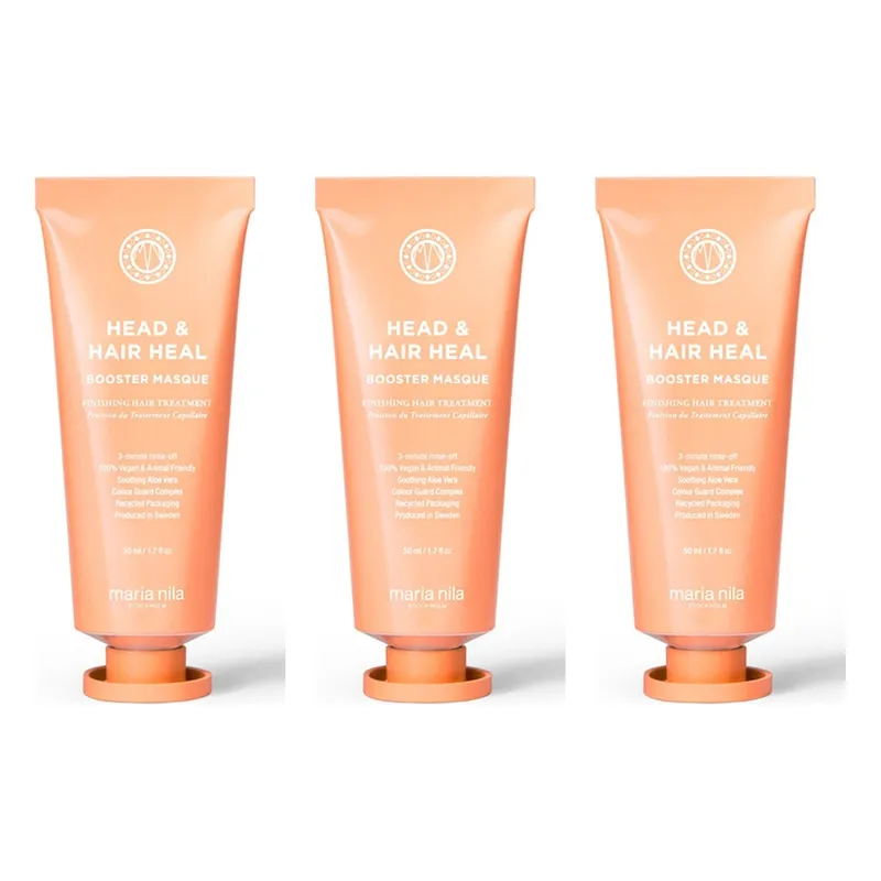 Maria Nila Head & Hair Heal Booster Masque Trio 3 X 50 ml – 150 ml