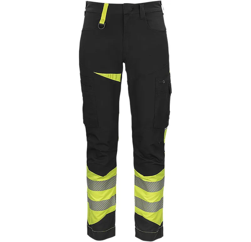 Texstar FP47120991230 Arbetsbyxa Hi-Vis gul/svart Hi-Vis gul/svart